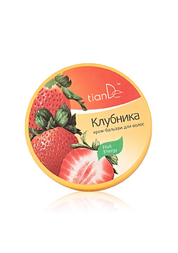 Крем-бальзам для волос «Клубника», серия "Fruit Energy"