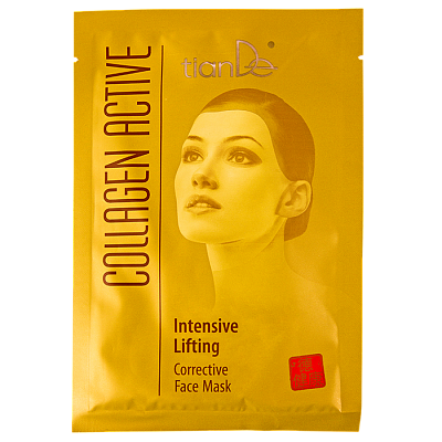 Корректирующая маска для лица "Интенсивный лифтинг", серия Collagen Active 35+