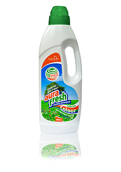 Средство для стирки цветных тканей AURA Fresh, БЕЗ ЗАПАХА, 1000мл