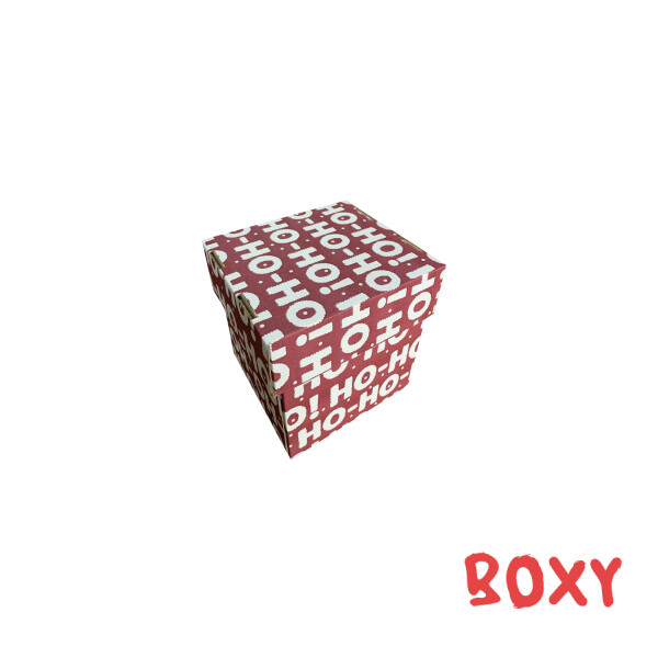 Подарочная коробка 145x145x143 bordo