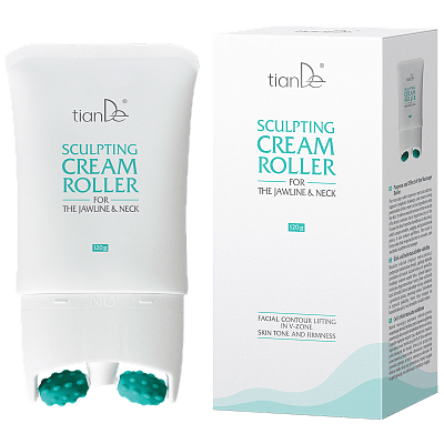 Крем-роллер для моделирования линии подбородка и шеи