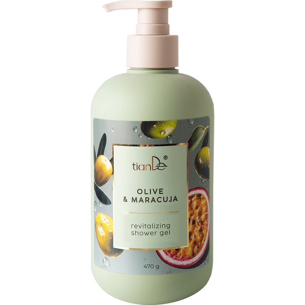 Восстанавливающий гель для душа «Олива и маракуйя» тропический фреш для нежной и увлажнённой кожи