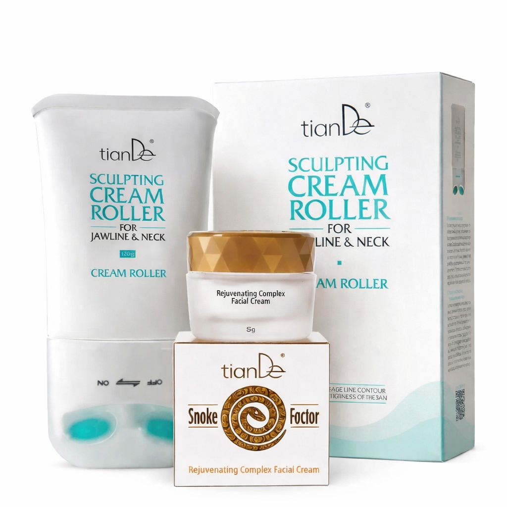 Набор “Anti-Age + V-Лифтинг” — Комплексный уход за лицом, подбородком и шеей